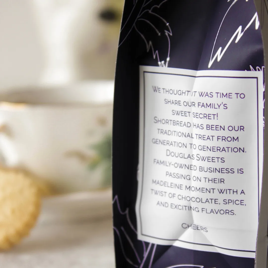 Traditional shortbread cookies (6oz) – Simple. Buttery. Timeless.