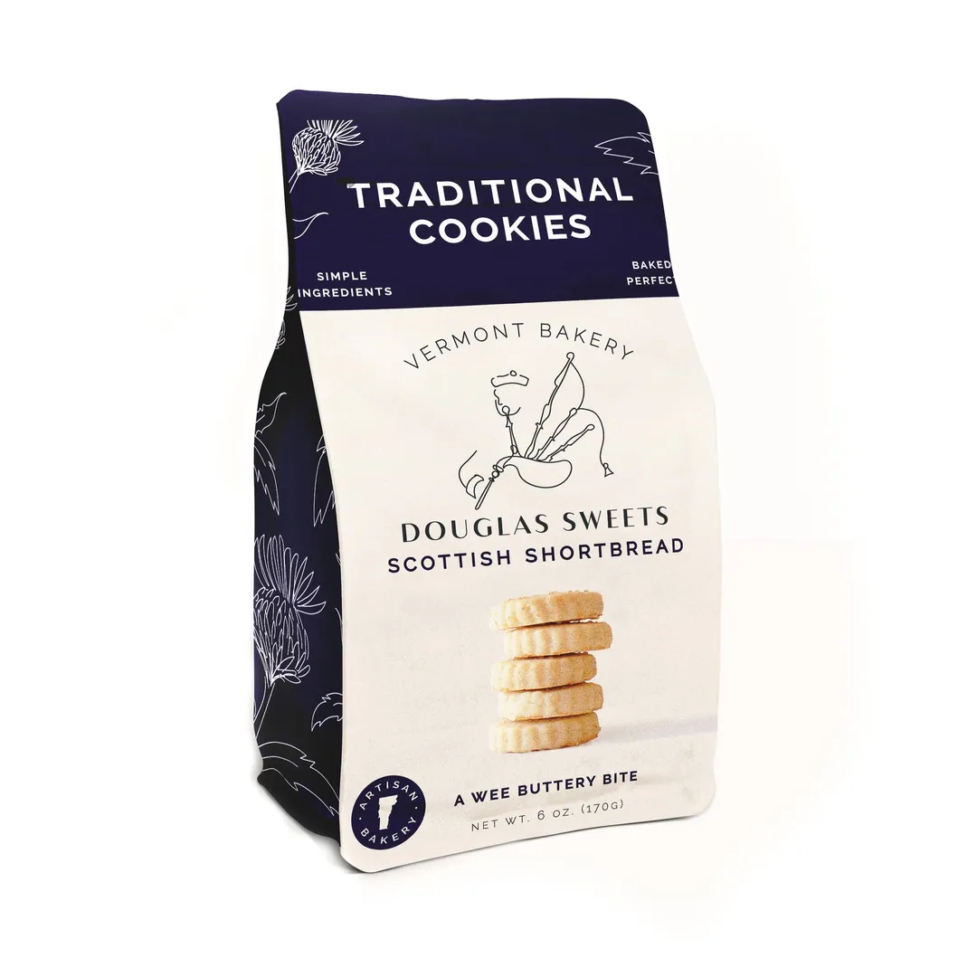 Traditional shortbread cookies (6oz) – Simple. Buttery. Timeless.