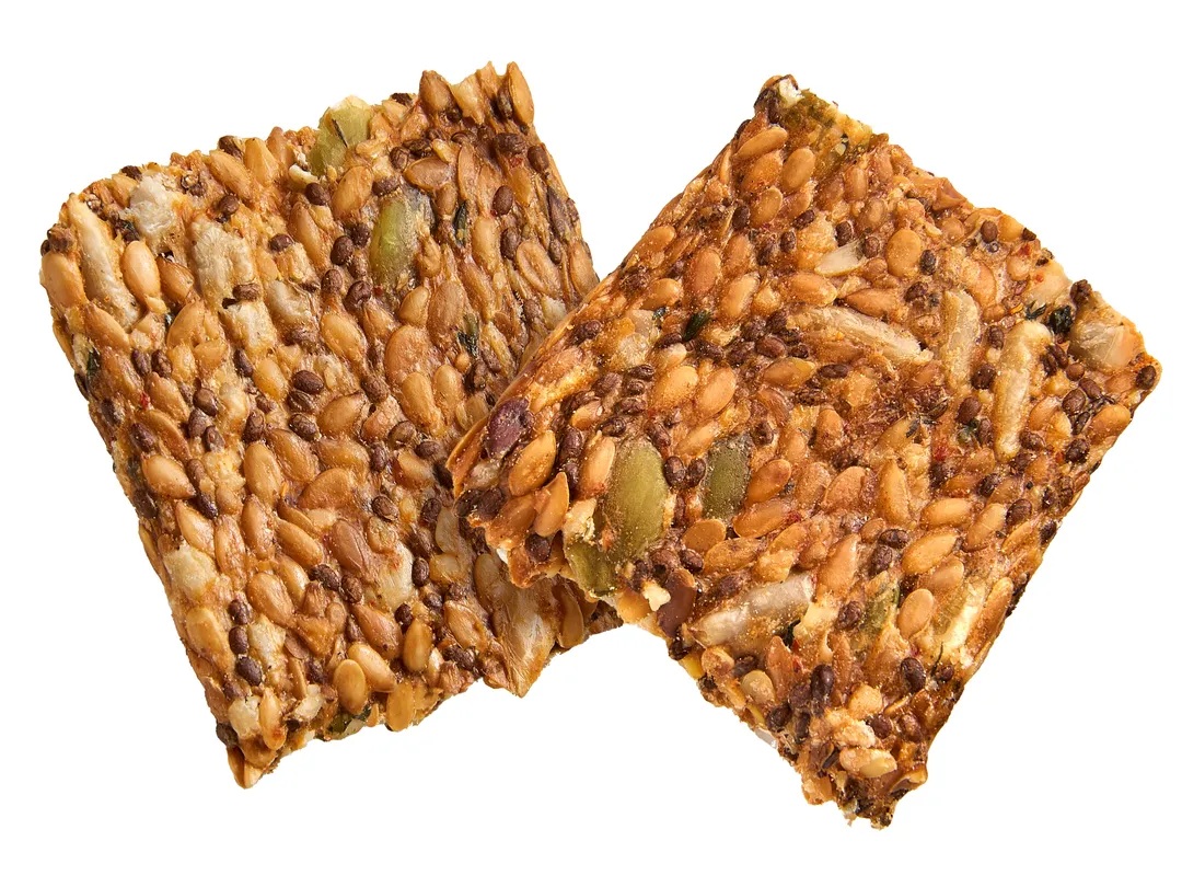 Flackers Organic Multi Seed Plant-based Crackers, Cheeze-Pleaze
