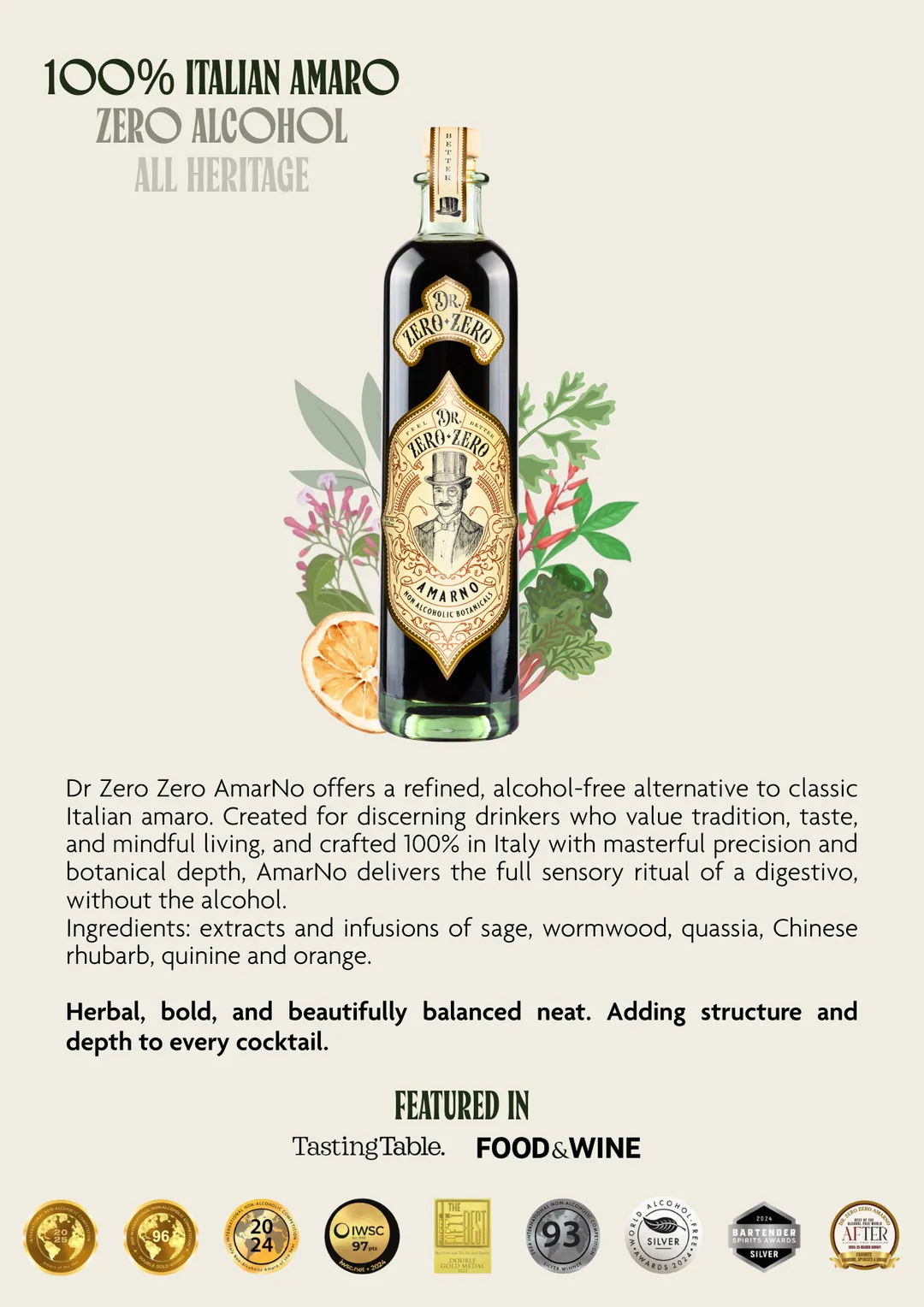 Dr Zero Zero AmarNo (12-Pack)