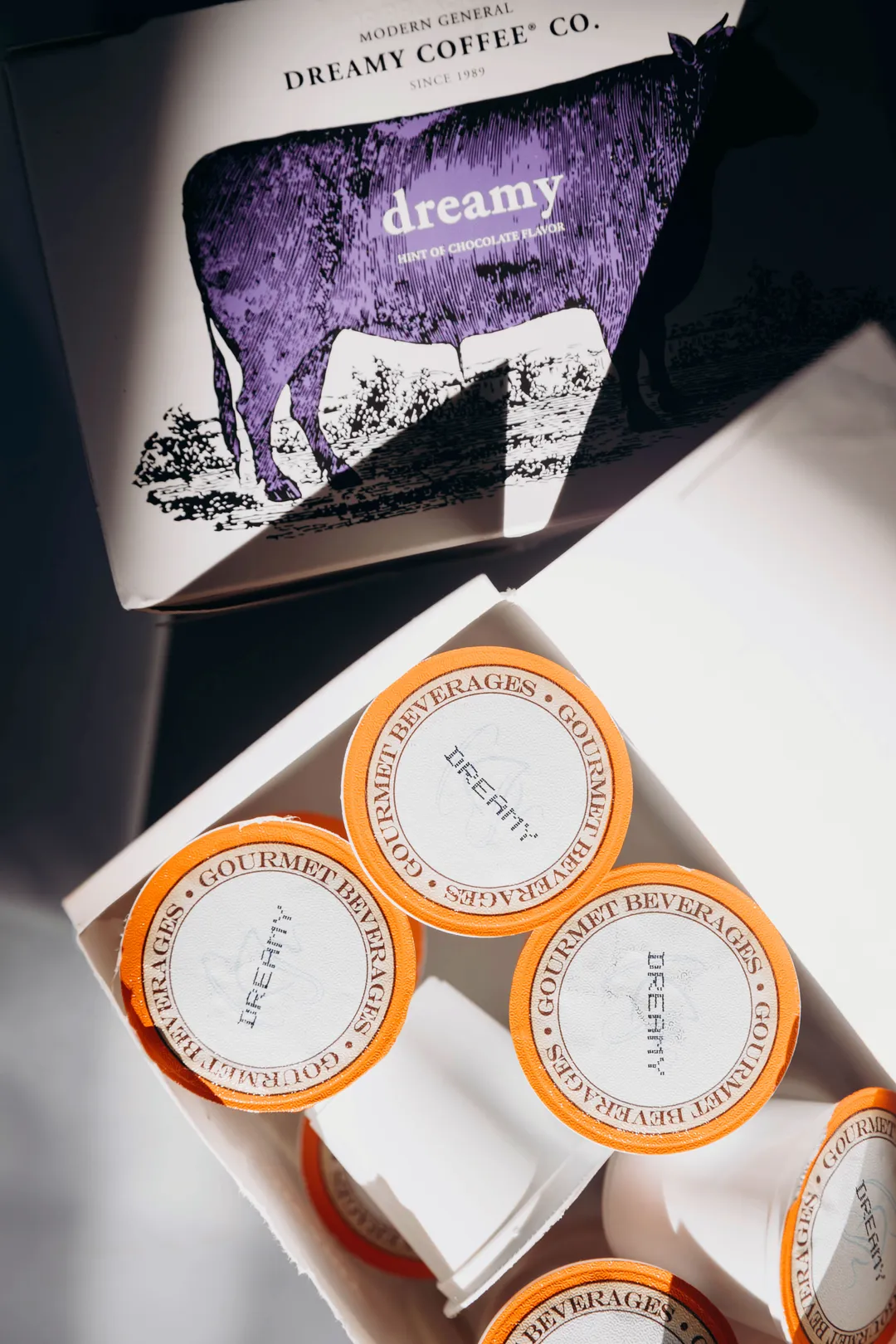 WS: Dreamy Coffee, 12 Single Brew Cups, Case of 8 Retail Boxes