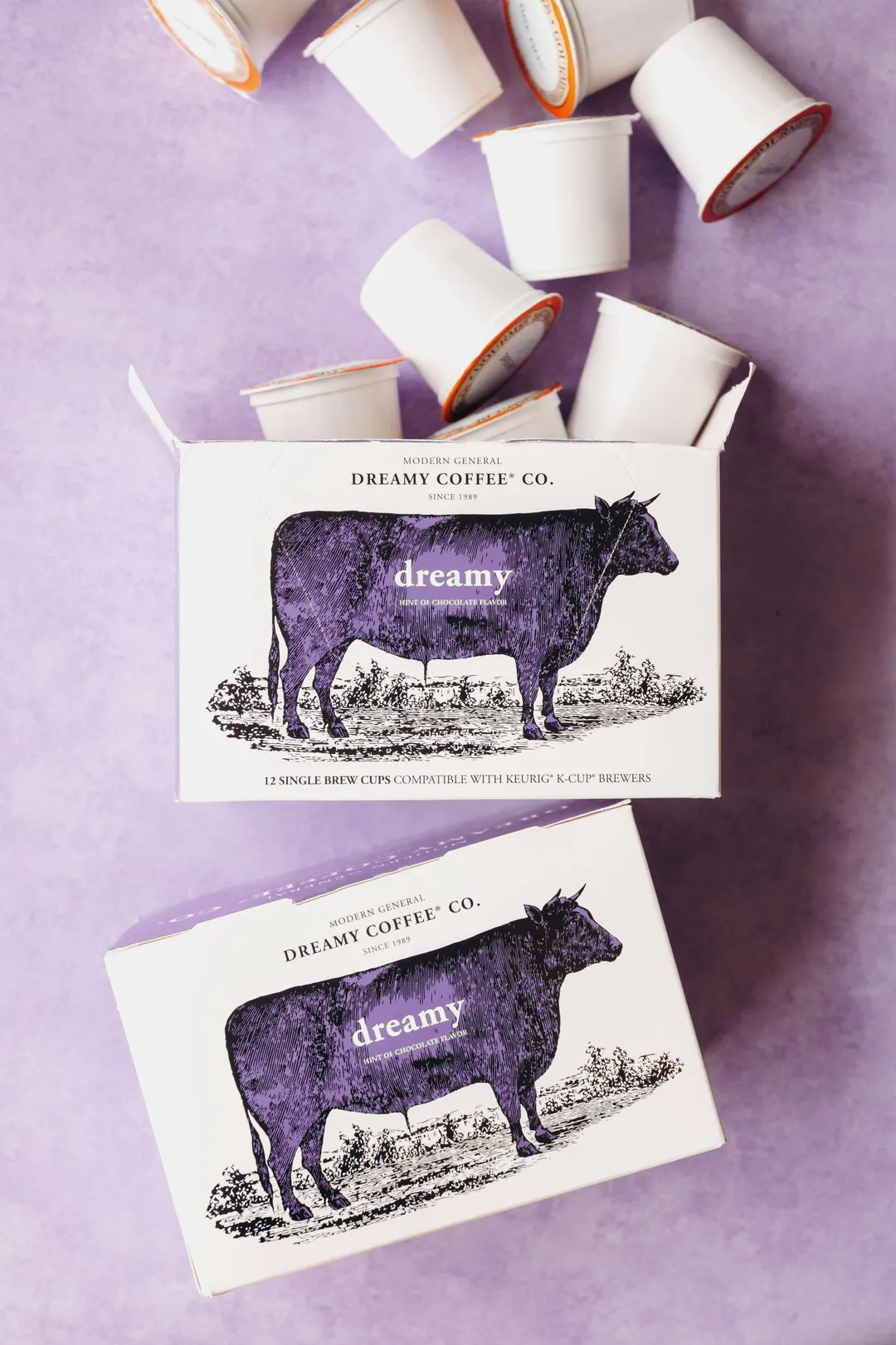 WS: Dreamy Coffee, 12 Single Brew Cups, Case of 8 Retail Boxes