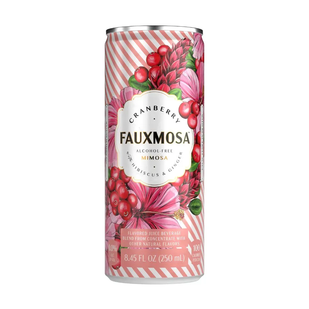 FAUXMOSA Cranberry with Hibiscus & Ginger