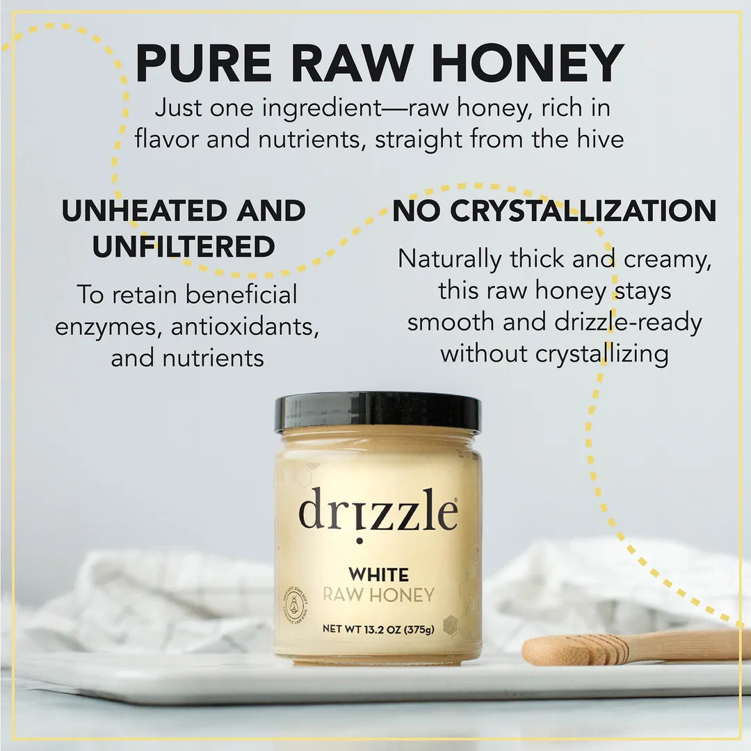 White Raw Honey – 13.2 oz