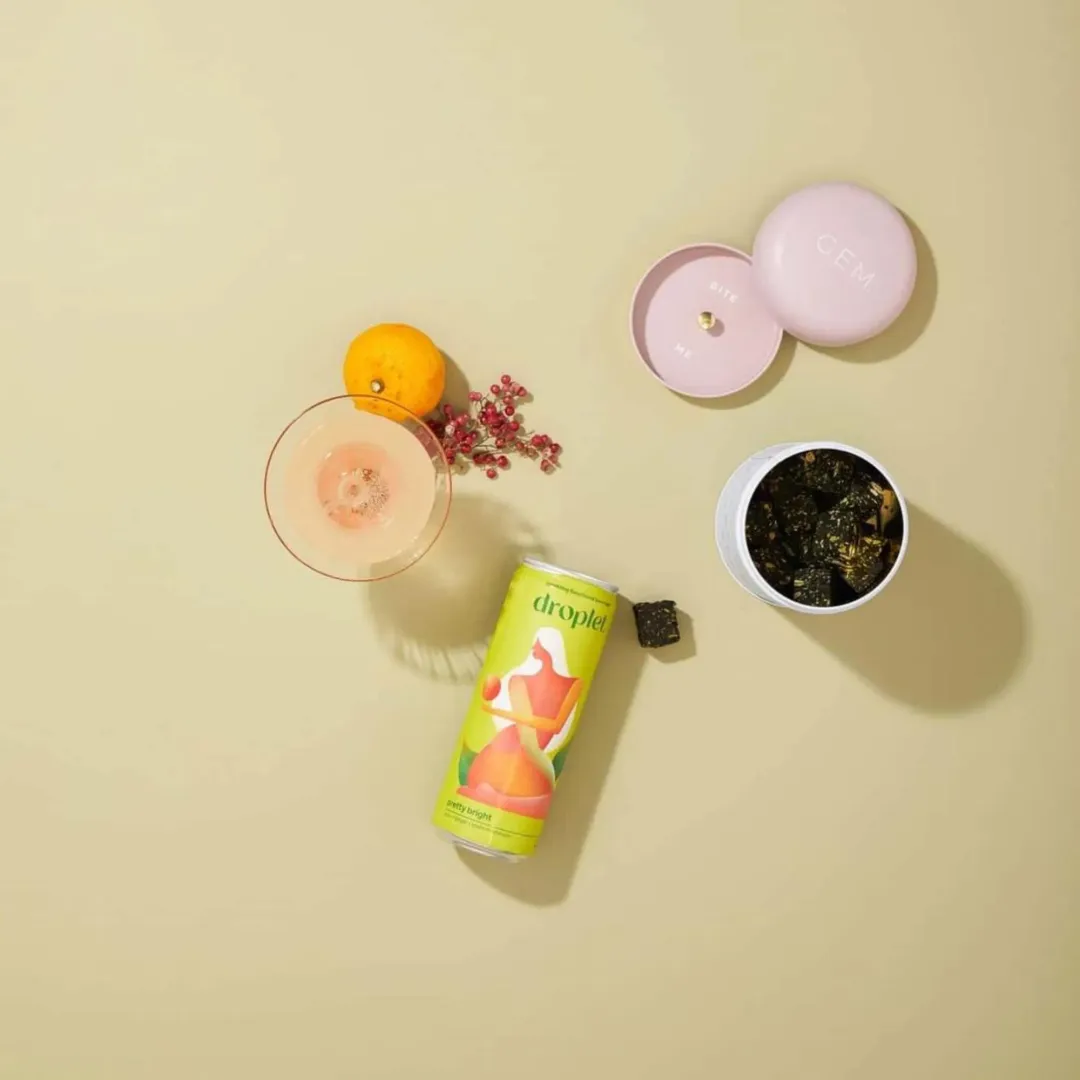 Pretty Bright: Yuzu, Ginger, Reishi Mushroom Adaptogen Drink