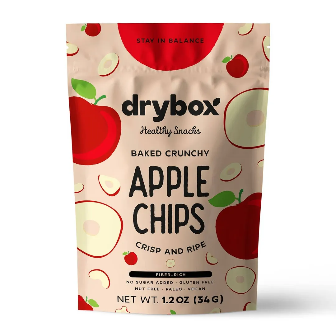 Drybox Apple Chips 1.2oz 12packs