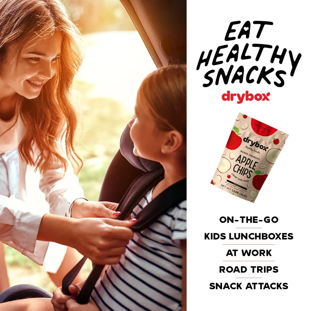 Drybox Apple Chips 1.2oz 12packs