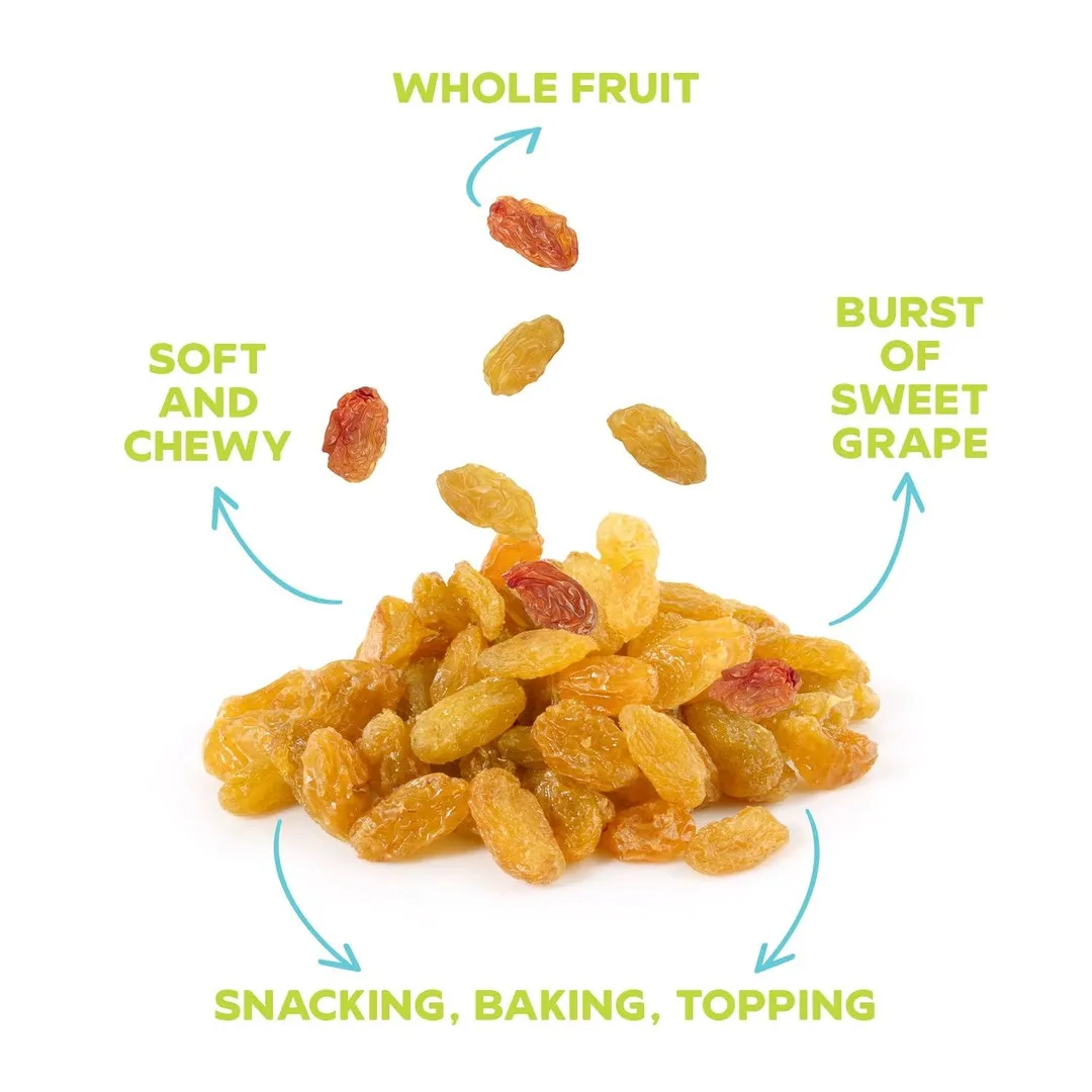 Drybox Dried Sultana Raisins 2ozx12packs Mini Portion Packs