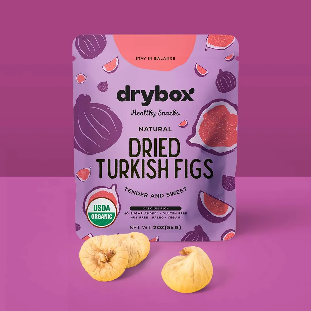 Drybox Organic Unsulfured Premium Dried Figs 2oz x 12packs variant