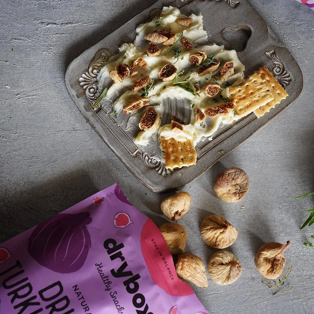 Drybox Organic Unsulfured Premium Dried Figs 2oz x 12packs