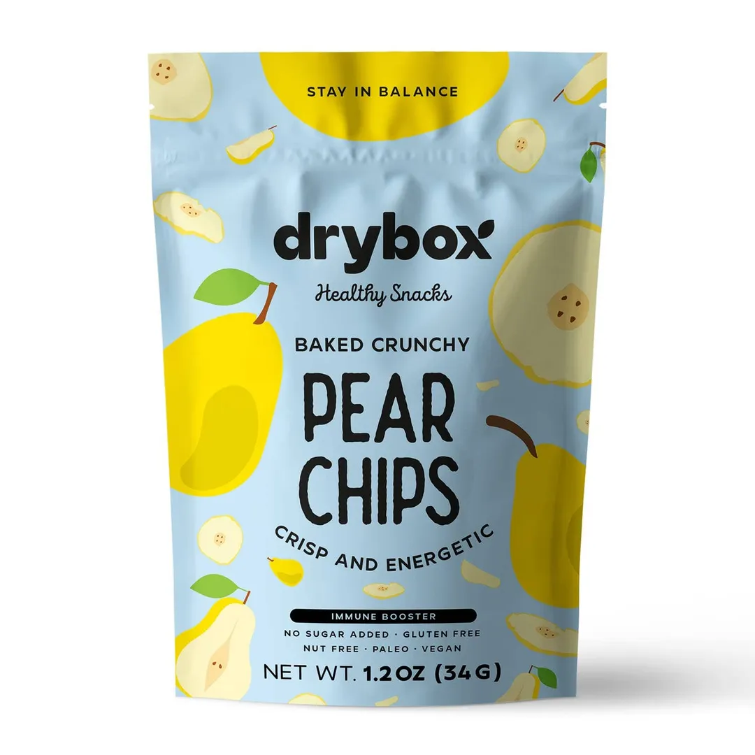 Drybox Pear Chips 1.2oz x 12packs