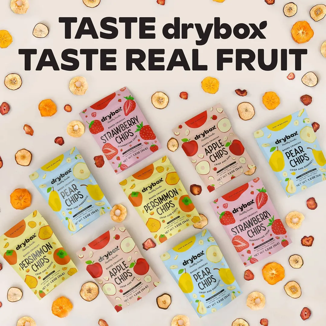 Drybox Pear Chips 1.2oz x 12packs