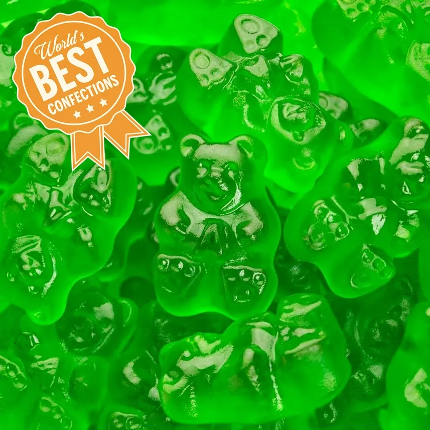 Green Apple Alien Gummies