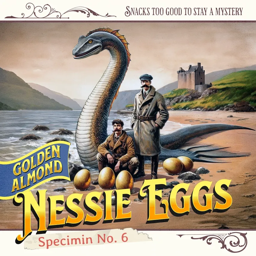Nessie's Golden Almond Eggs