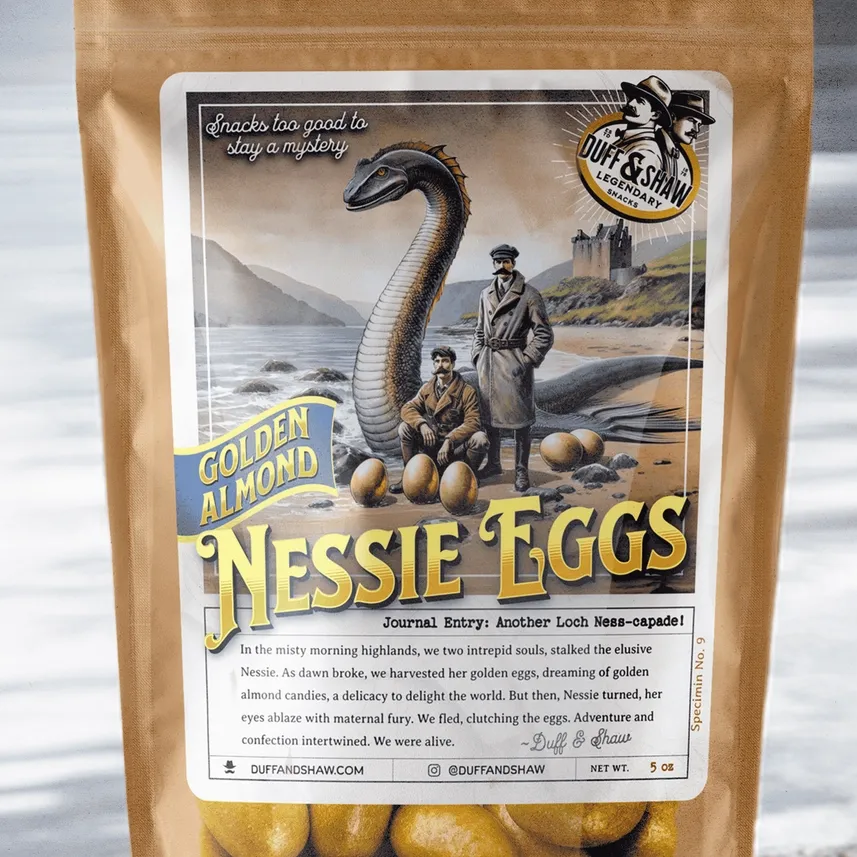 Nessie's Golden Almond Eggs