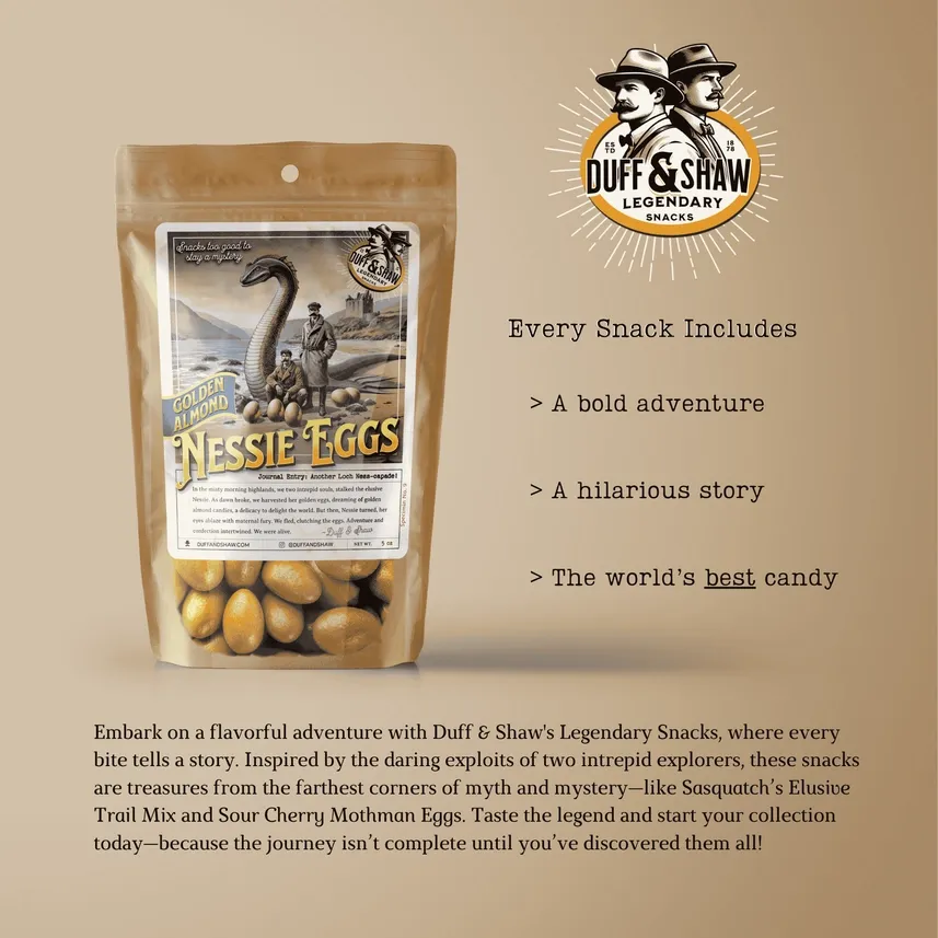 Nessie's Golden Almond Eggs