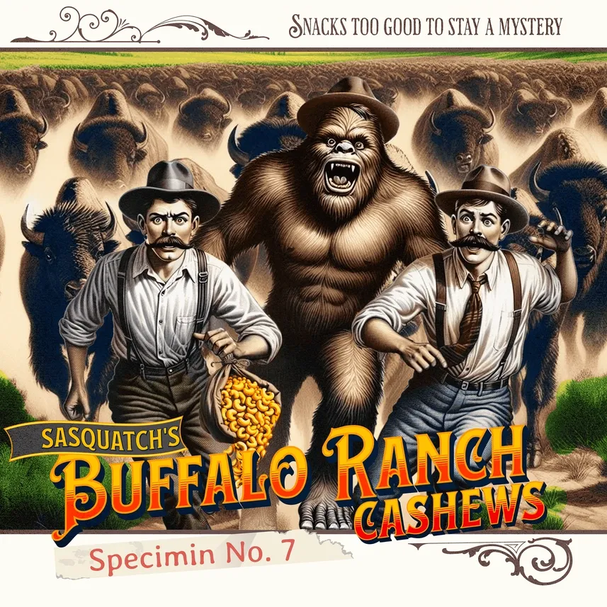 Sasquatch's Buffalo Ranch Cashews