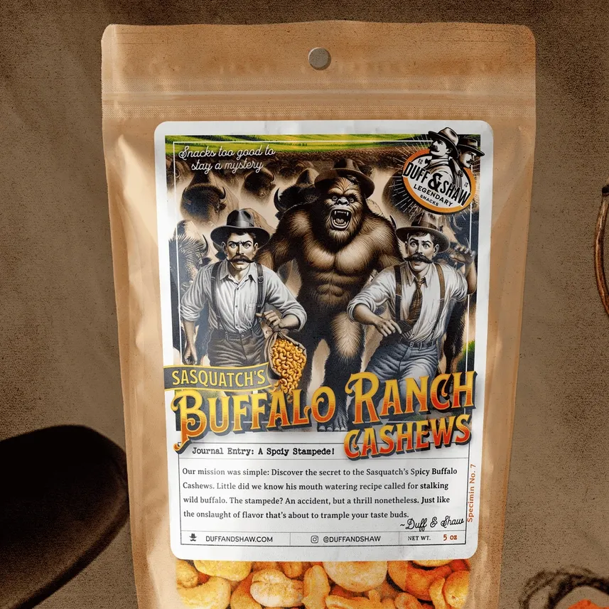 Sasquatch's Buffalo Ranch Cashews