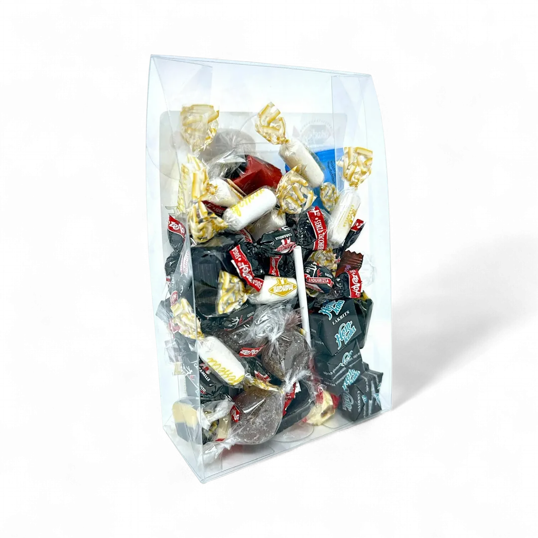 Dynamite Licorice Medley 10oz Clear Tab Top Box