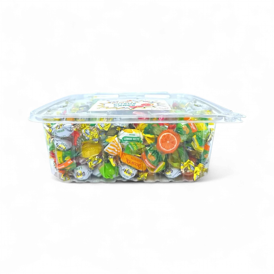 European Citrus Hard Candy 1.75Ib Pinata Tub