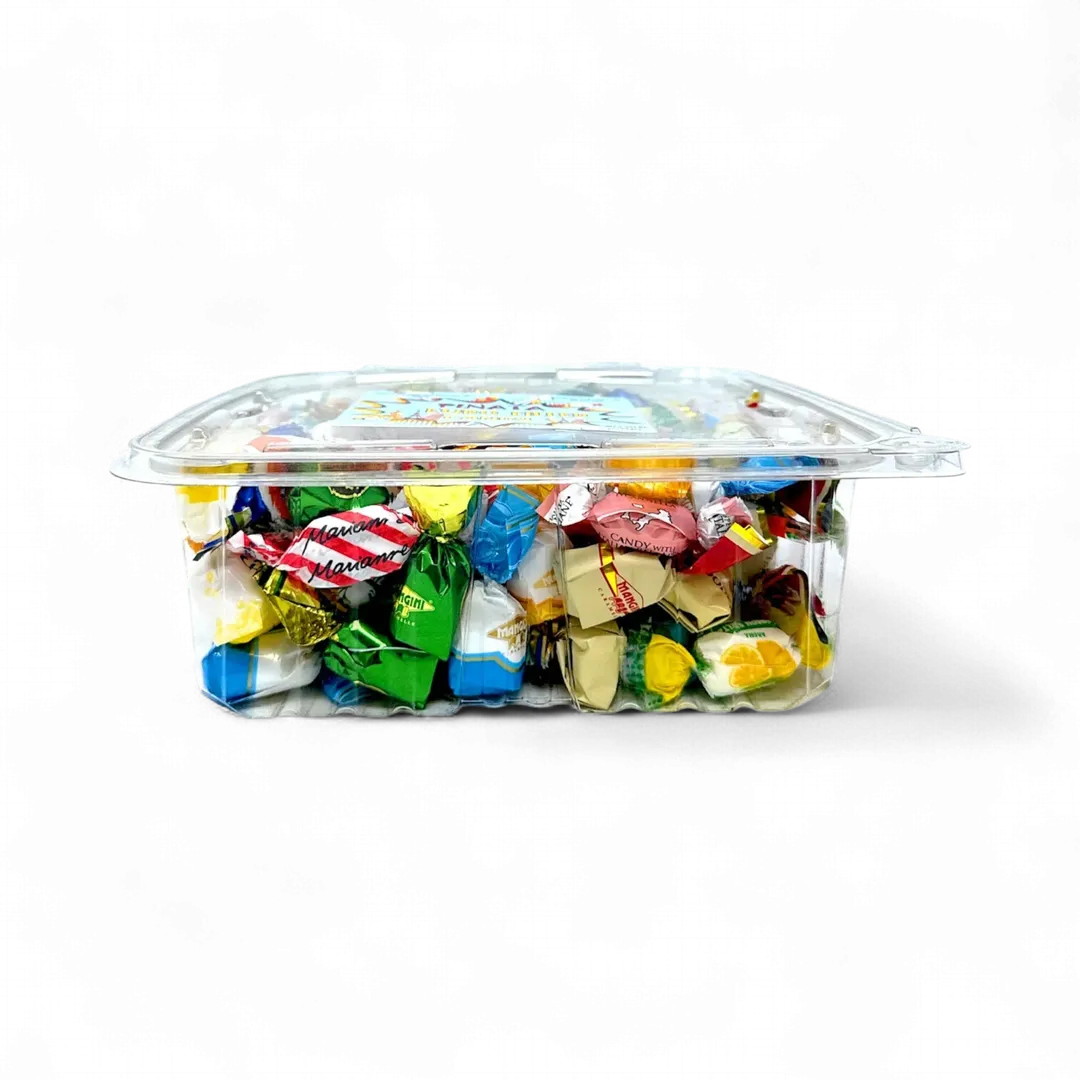 European Filled Assorted Candy 1.75 Ib Pinata Tub