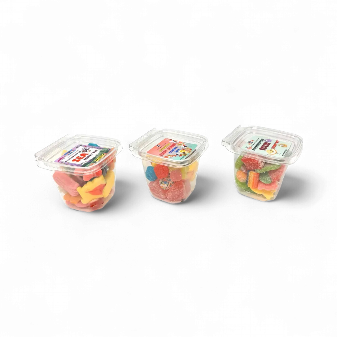 Gummy Trio Tasters 5oz Tubs