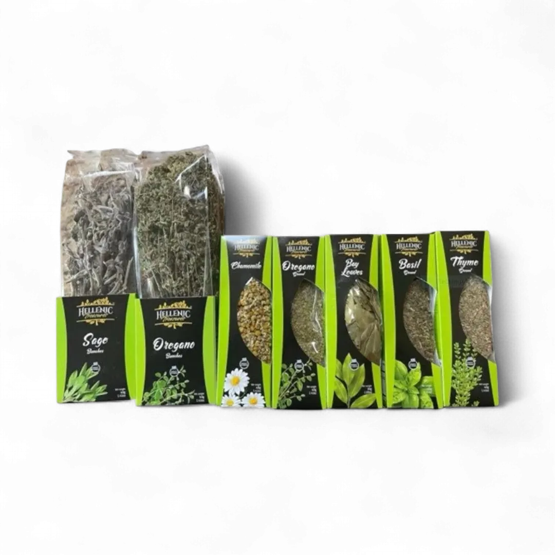 Hellenic Treasures Greek Herbs Whole or Ground
