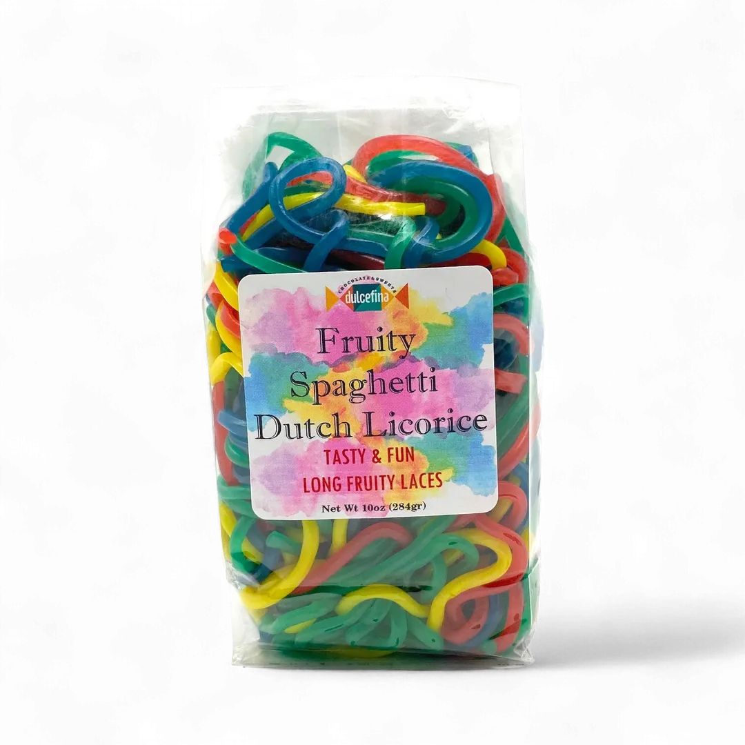 Rainbow Licorice Spaghetti (Holland) 