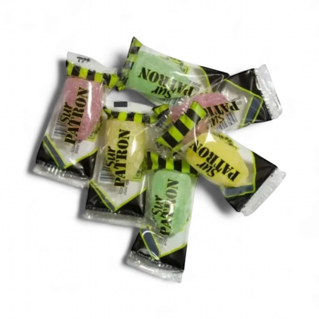 Sweden's best-selling sour hard candy, wrapped. 200pc