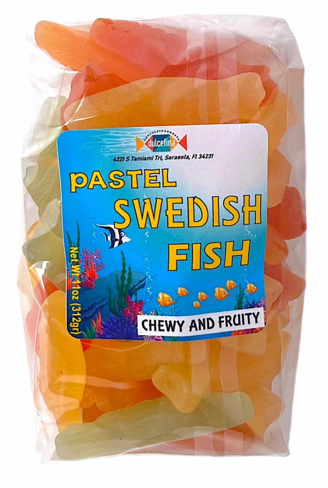 Swedish Pastel Fish Gummy  variant