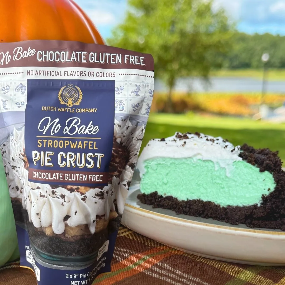 Chocolate Gluten-Free No-Bake Stroopwafel Pie Crust – 16 oz Pouch (Case of 6)