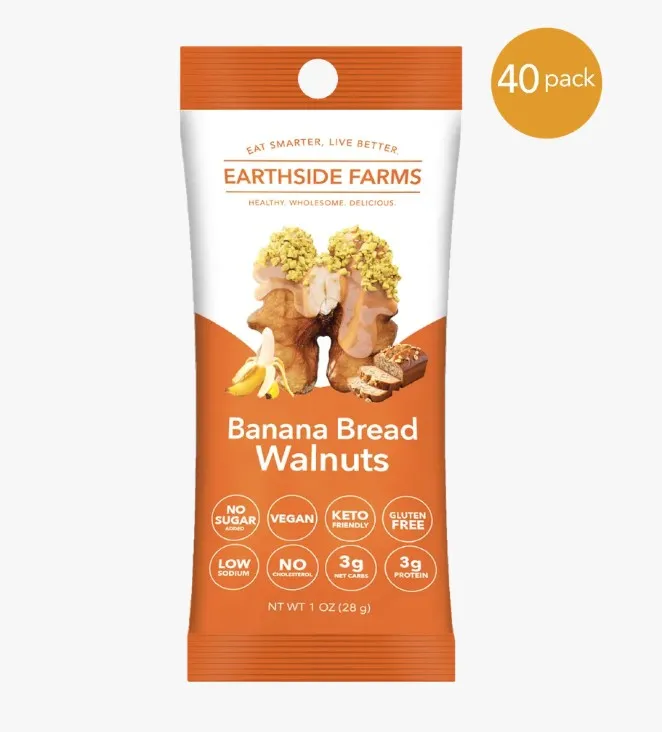 Earthside Farms Banana Bread Walnuts 1 oz variant