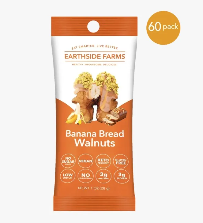 Earthside Farms Banana Bread Walnuts 1 oz variant