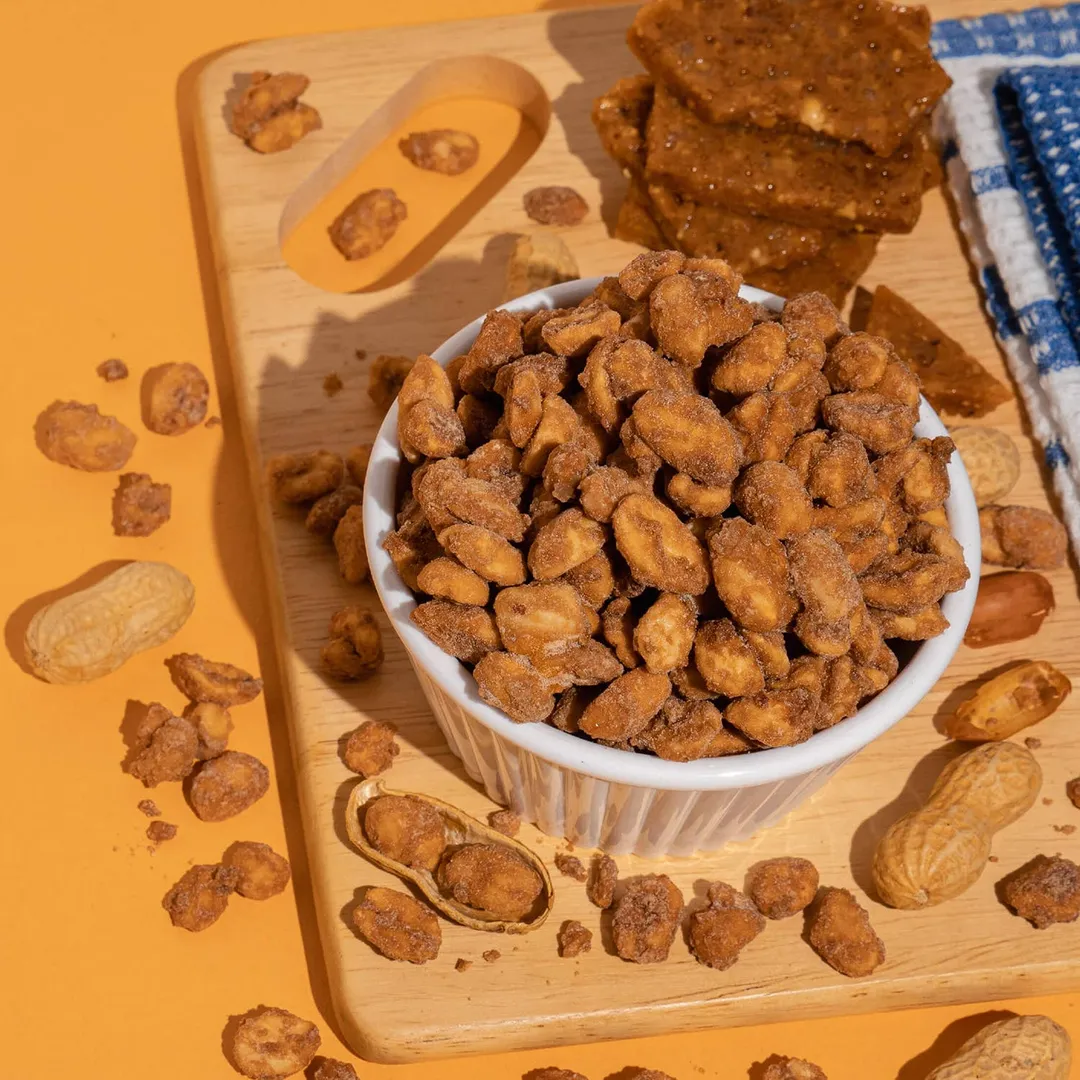 Earthside Farms Butter Toffee Peanuts 4oz