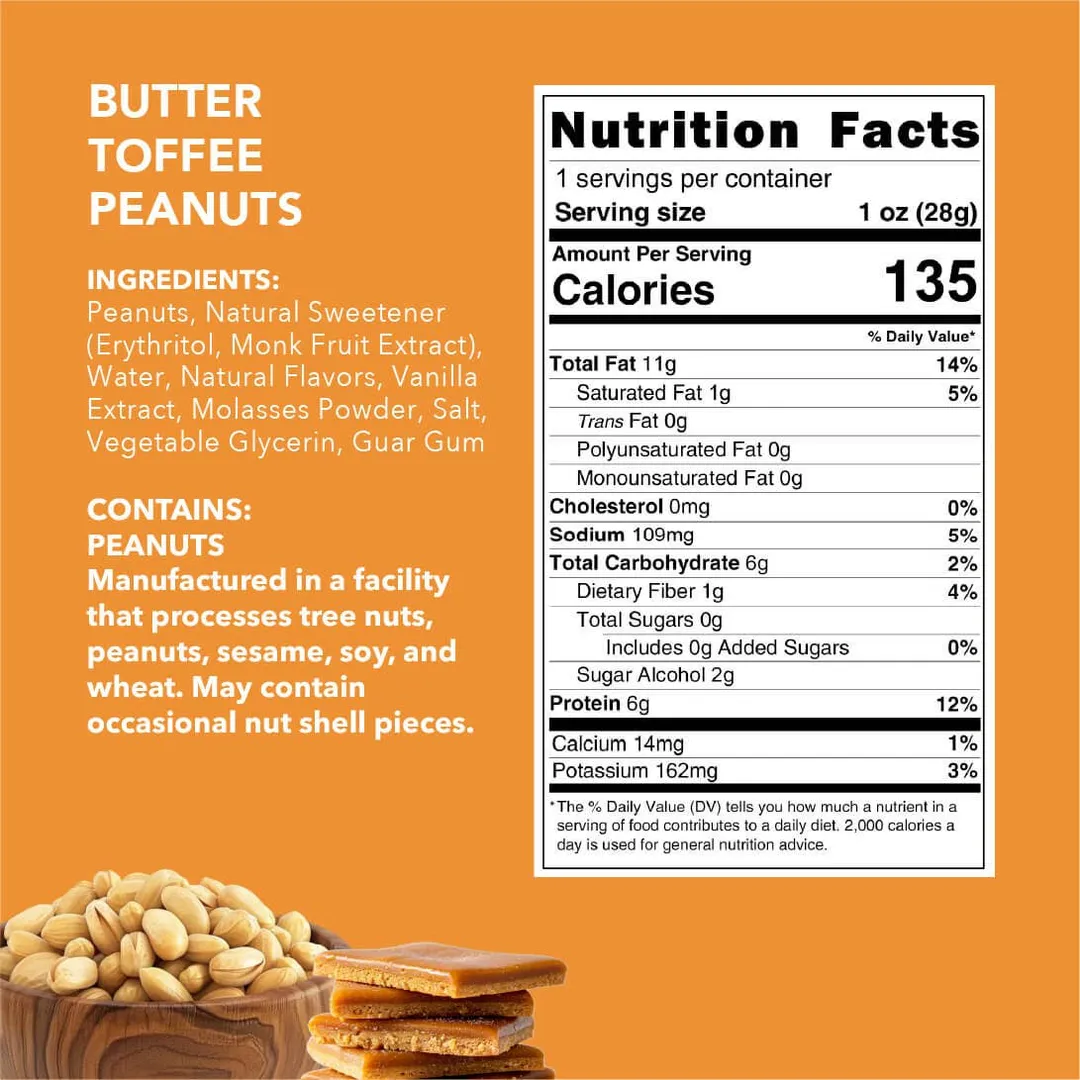 Earthside Farms Candied Nuts Snack Pack-60 Pack Variety, 1oz- Keto Friendly
