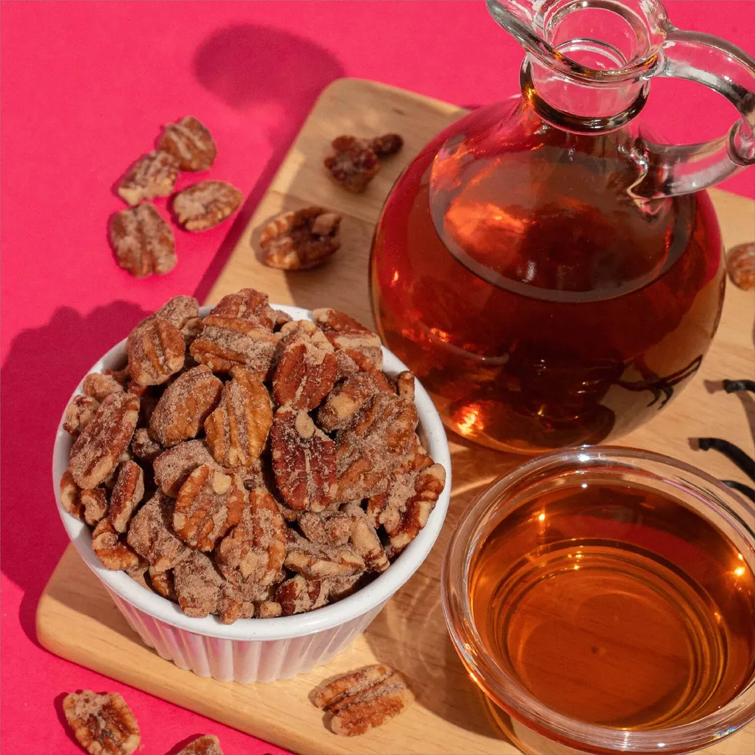 Earthside Farms Maple Cinnamon Pecans 4oz