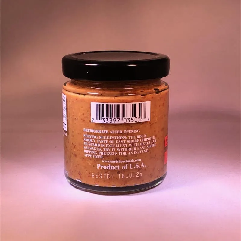 East Shore Mustard - Chipotle Mustard (5 oz)