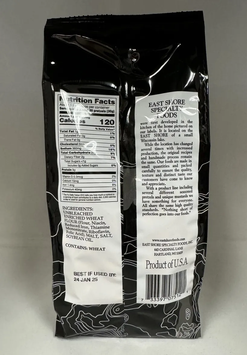 East Shore Pretzels - Dipping Pretzels (12 oz)