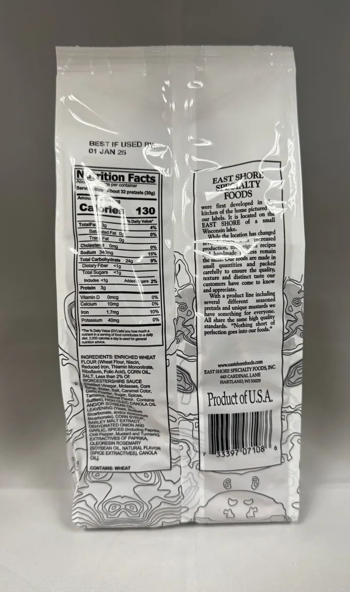 East Shore Pretzels - Seasoned Pretzels (8 oz)