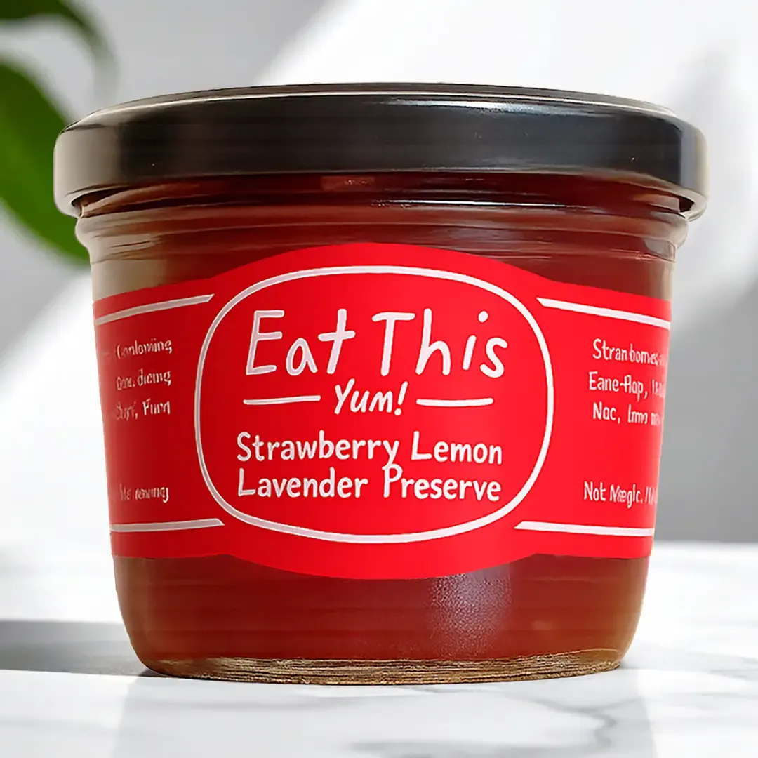 Strawberry Lemon Lavender Preserve  variant