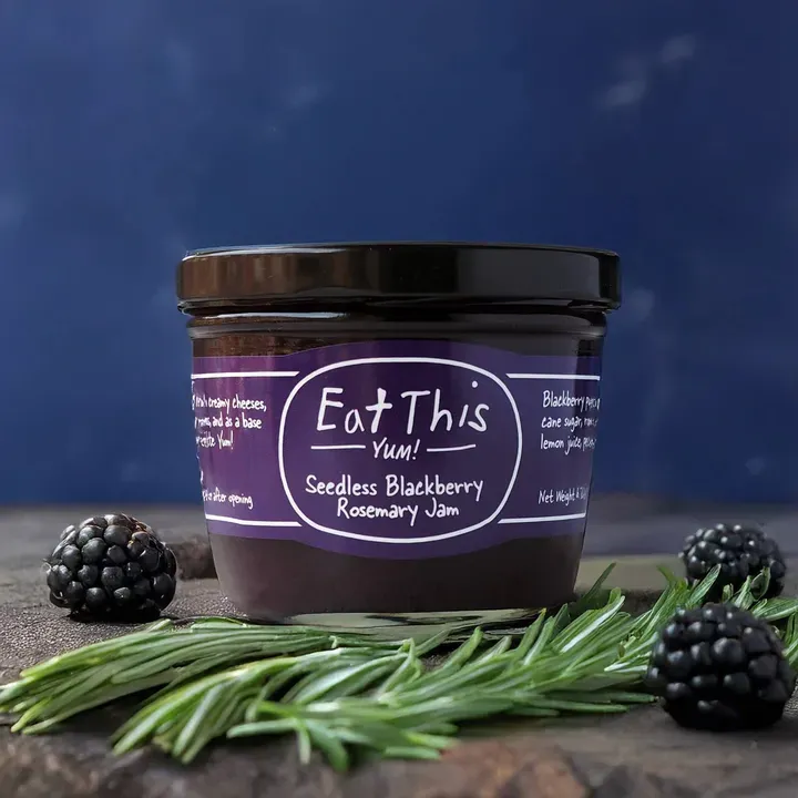  Seedless Blackberry Rosemary Jam 