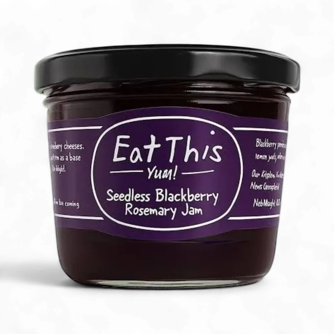  Seedless Blackberry Rosemary Jam 