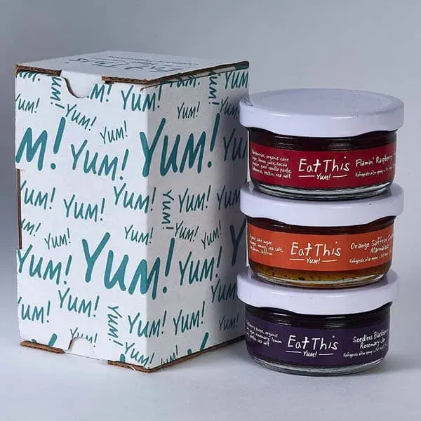 Mini Savory or Sweet Trio of Jams - 