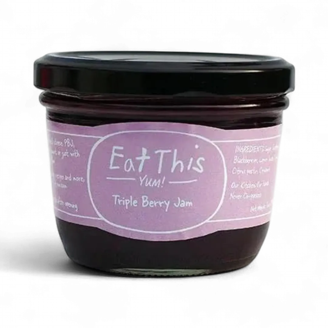 Triple Berry Jam – Raspberry, Blueberry & Blackberry