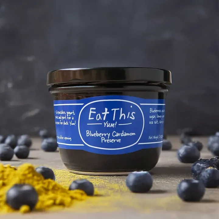  Blueberry Cardamom Preserve – Warm Spice | Brunch & Cheese