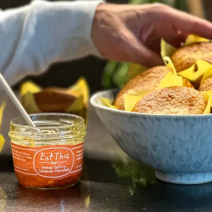 Orange Saffron Cardamom Marmalade 