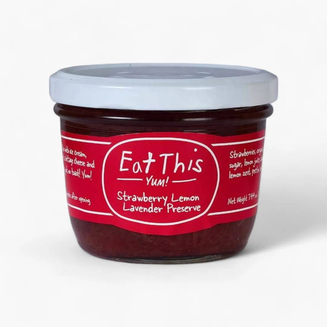 Strawberry Lemon Lavender Preserve 