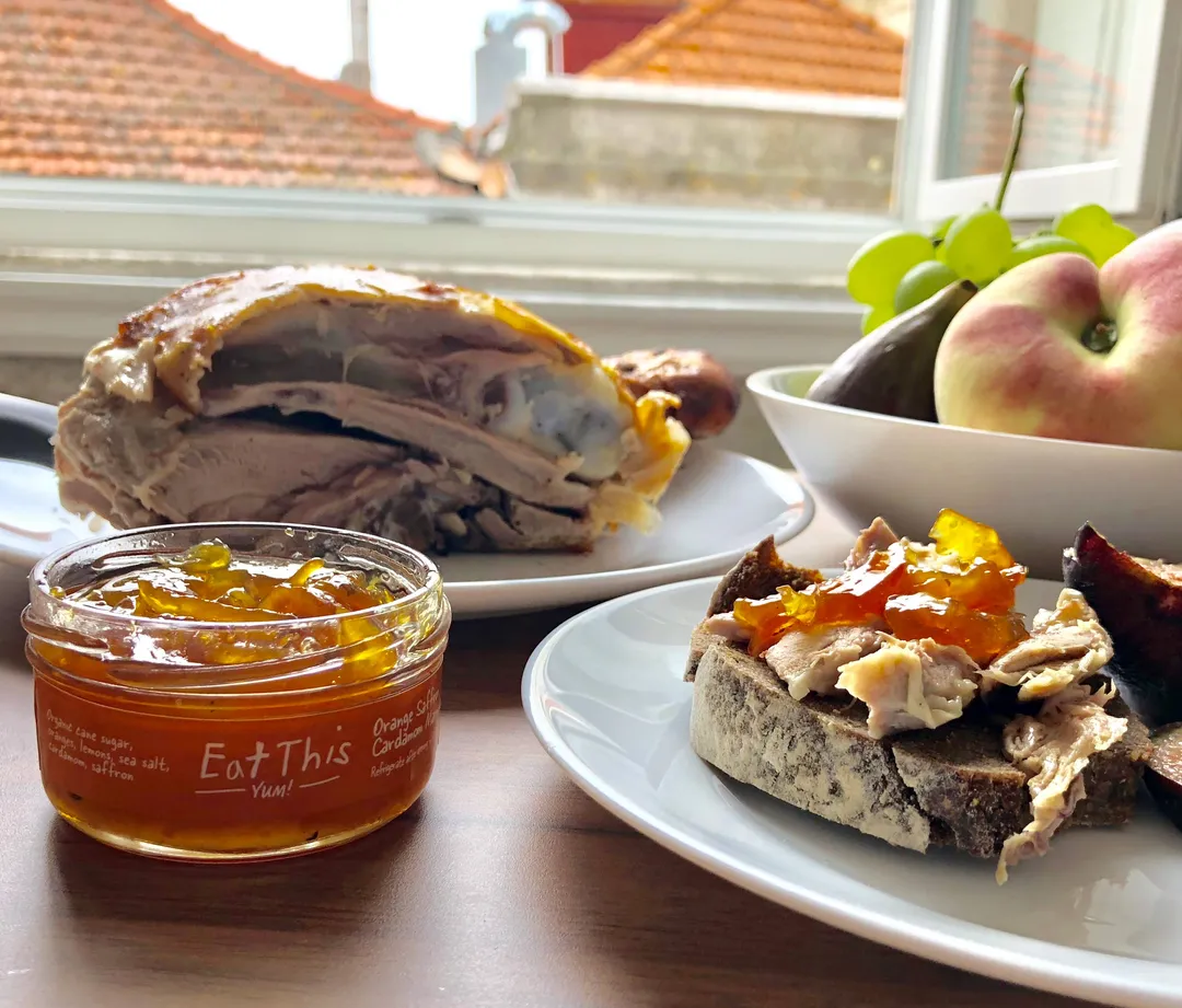 Orange Saffron Cardamom Marmalade 