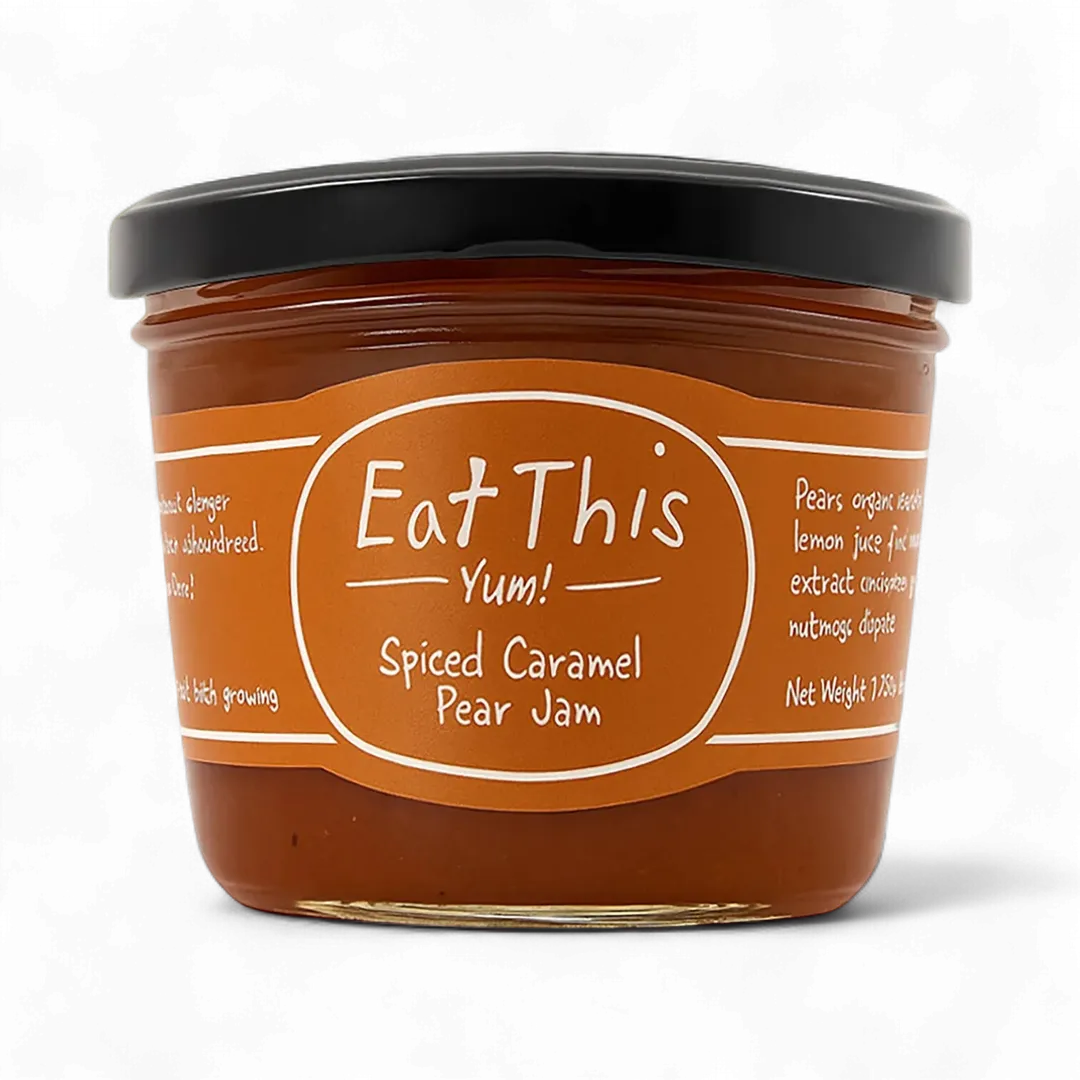 Spiced Caramel Pear Preserve 