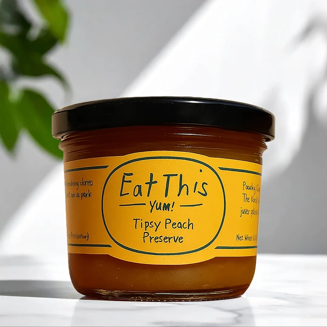Tipsy Peach Preserve – Irish Whiskey Infused
 variant